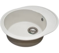Кухонная мойка GranAlliance GA-33 белый GA-33-331
