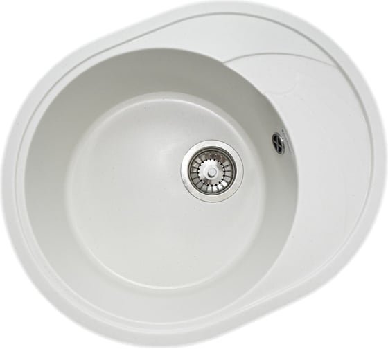 Кухонная мойка GranAlliance GA-33 белый GA-33-331