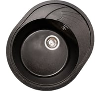 Кухонная мойка GranAlliance GA-33 черный GA-33-308