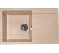 Кухонная мойка GranAlliance GA-40 песочный GA-40-302