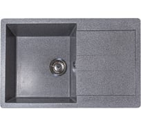 Кухонная мойка GranAlliance GA-40 темно-серый GA-40-309