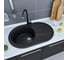 Кухонная мойка GranAlliance GA-32 черный GA-32-308 1