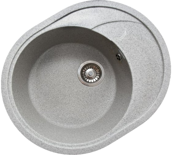 Кухонная мойка GranAlliance GA-33 серый GA-33-310