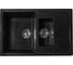 Кухонная мойка GranAlliance GA-51 черный GA-51-308 1