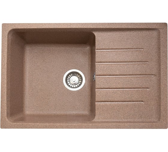 Кухонная мойка GranAlliance GA-41 терракот GA-41-307