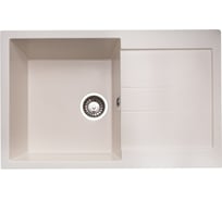 Кухонная мойка GranAlliance GA-40 белый GA-40-331