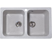 Кухонная мойка GranAlliance GA-53 серый GA-53-310