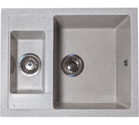 Кухонная мойка GranAlliance GA-52 серый GA-52-310