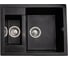 Кухонная мойка GranAlliance GA-52 черный GA-52-308 1