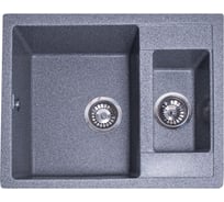 Кухонная мойка GranAlliance GA-52 темно-серый GA-52-309