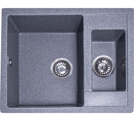 Кухонная мойка GranAlliance GA-52 темно-серый GA-52-309