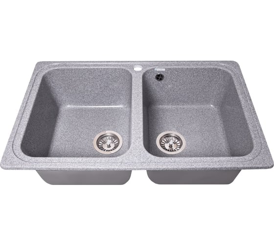 Кухонная мойка GranAlliance GA-53 темно-серый GA-53-309