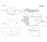 Кухонная мойка GranAlliance GA-62 темно-серый GA-62-309 3