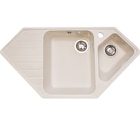 Кухонная мойка GranAlliance GA-60 белый GA-60-331