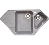 Кухонная мойка GranAlliance GA-60 темно-серый GA-60-309