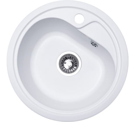 Кухонная мойка GranAlliance GA-13 цвет: молочный GA-13-341