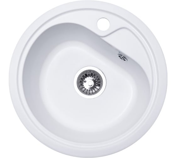 Кухонная мойка GranAlliance GA-13 цвет: молочный GA-13-341 1