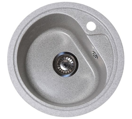 Кухонная мойка GranAlliance GA-13 цвет: серый GA-13-310