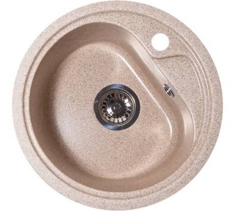 Кухонная мойка GranAlliance GA-13 цвет: песочный GA-13-302
