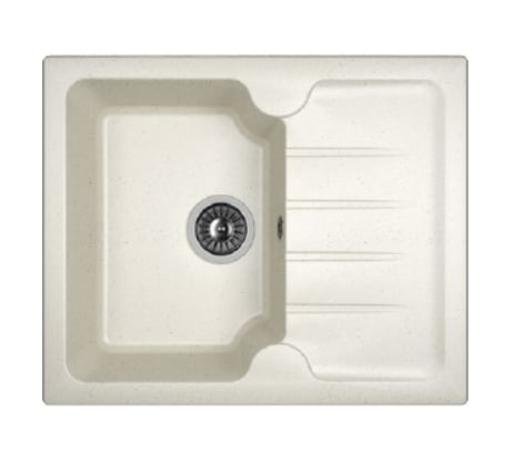 Кухонная мойка Dr.Gans Лора 620 цвет: белый 25.020.A0620.401
