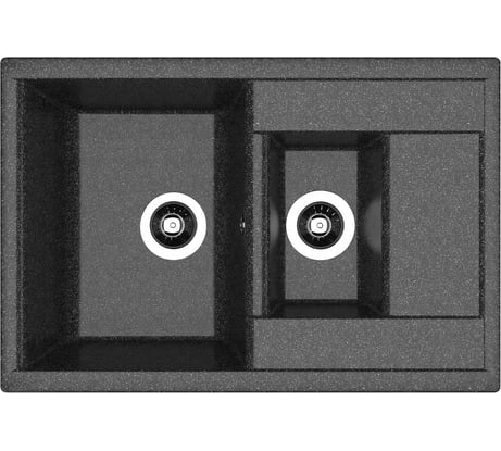 Кухонная мойка Dr.Gans Астра 760 K цвет: черный 25.065.D0760.407