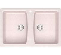 Кухонная мойка GLANZ JL-026-34 глянцевая цвет: песочный