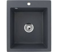 Кухонная мойка ULGRAN U-404 цвет: антрацит U-404-343