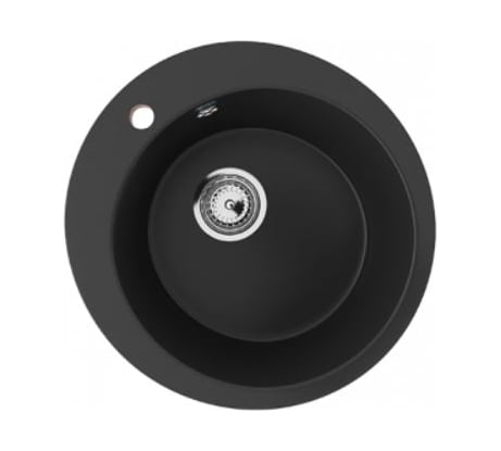 Кухонная мойка ULGRAN U-405 цвет: ультра-черный U-405-344