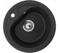 Кухонная мойка ULGRAN U-500 цвет: ультра-черный U-500-344