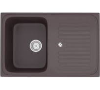 Кухонная мойка ULGRAN U-502 цвет: шоколад U-502-345