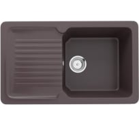 Кухонная мойка ULGRAN U-506 цвет: шоколад U-506-345