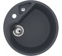 Кухонная мойка ULGRAN U-108 цвет: антрацит U-108-343