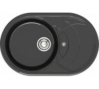 Кухонная мойка GLANZ цвет: чёрный J-033-32