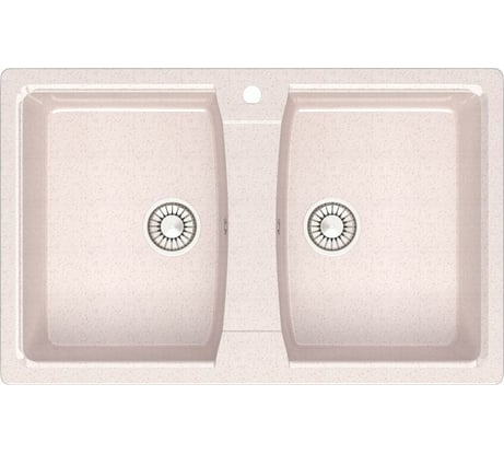 Кухонная мойка GLANZ цвет: бежевый J-026-33