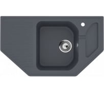 Кухонная мойка ULGRAN U-109 цвет: антрацит U-109-343
