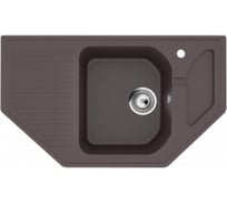 Кухонная мойка ULGRAN U-109 цвет: шоколад U-109-345