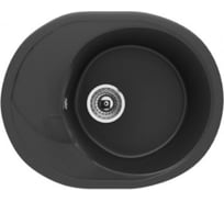 Кухонная мойка ULGRAN U-403 цвет: ультра-черный U-403-344