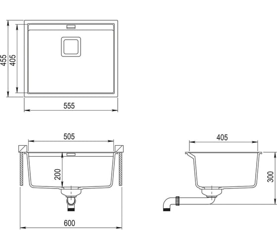 Кухонная мойка AquaSanita Delicia SQD 100 AW 601