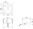 Кухонная мойка AquaSanita Steel LUNA 100 X 2
