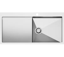 Кухонная мойка AquaSanita Steel LUNA 101 M-R