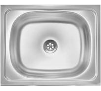 Накладная мойка Владикс нержавеющая сталь AISI 430, 500x400 мм, 0.4 мм, без сифона, 1 1/2" V-407 023-3330