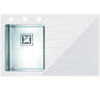 Мойка ALVEUS CRYSTALIX 10 860x540 1X левая (белый) в компл с сиф1133398, доз.1069687, кол.1119835 1099634