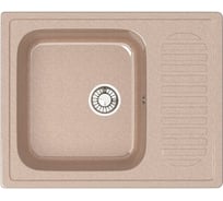 Кухонная мойка GLANZ цвет: песочный J-015-34