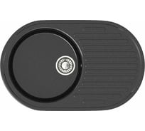 Кухонная мойка GLANZ цвет: чёрный J-011-32