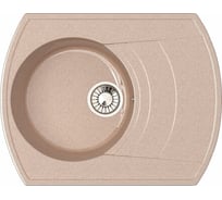 Кухонная мойка GLANZ цвет: песочный J-025-34