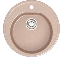 Кухонная мойка GLANZ цвет: песочный J-003-34