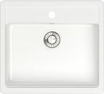 Кухонная мойка GLANZ цвет: белый J-009-31