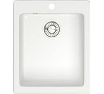 Кухонная мойка GLANZ цвет: белый J-008-31
