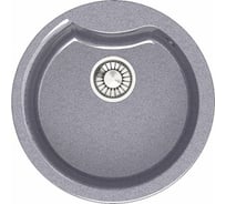 Кухонная мойка GLANZ цвет: тёмно-серый J-002-35