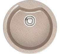 Кухонная мойка GLANZ цвет: песочный J-002-34